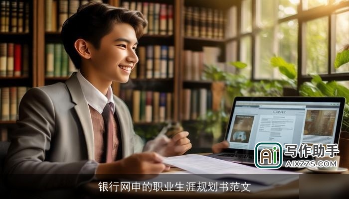 银行网申的职业生涯规划书范文