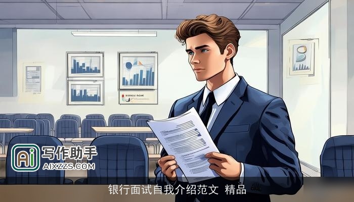 银行面试自我介绍范文 精品