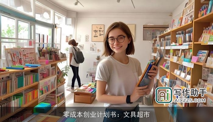 零成本创业计划书：文具超市
