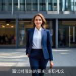 面试时服饰的要求_求职礼仪