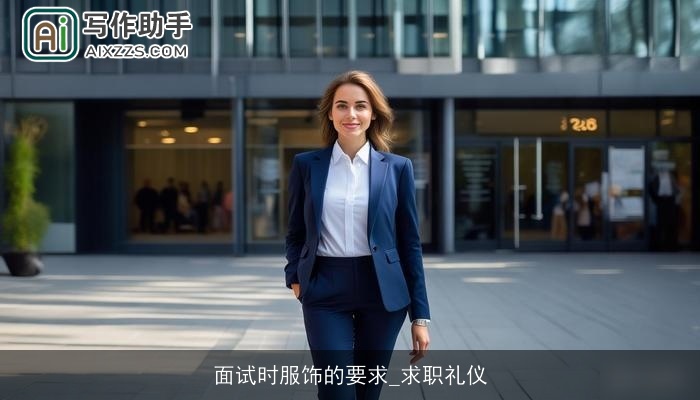面试时服饰的要求_求职礼仪