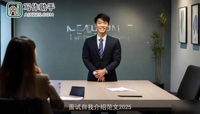 面试自我介绍范文2025