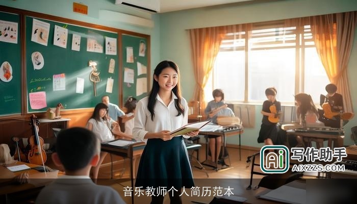 音乐教师个人简历范本