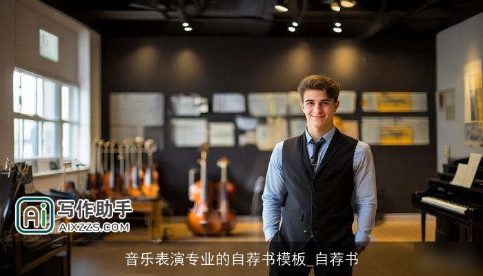 音乐表演专业的自荐书模板_自荐书