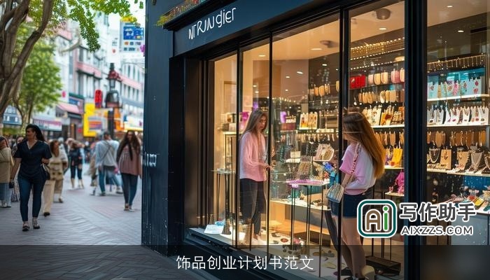 饰品创业计划书范文