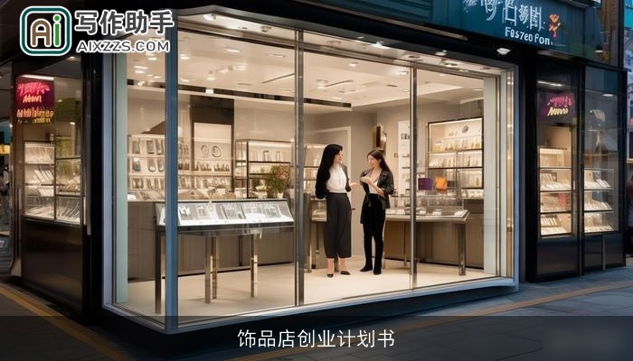 饰品店创业计划书