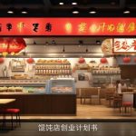 馄饨店创业计划书