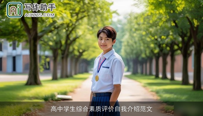 高中学生综合素质评价自我介绍范文