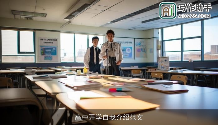高中开学自我介绍范文
