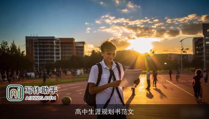 高中生涯规划书范文