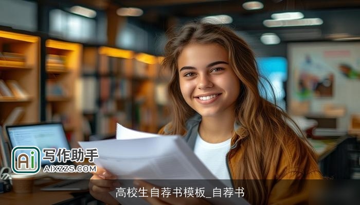 高校生自荐书模板_自荐书