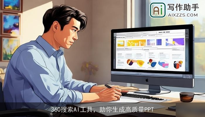 360搜索AI工具，助你生成高质量PPT