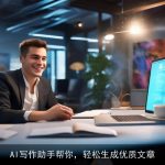 AI写作助手帮你，轻松生成优质文章