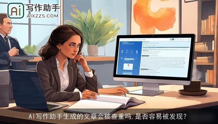 AI写作助手生成的文章会被查重吗,是否容易被发现？