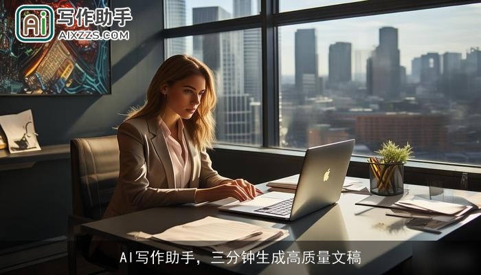 AI写作助手，三分钟生成高质量文稿