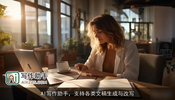 AI写作助手，支持各类文稿生成与改写