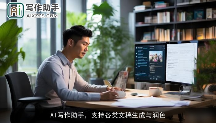 AI写作助手，支持各类文稿生成与润色