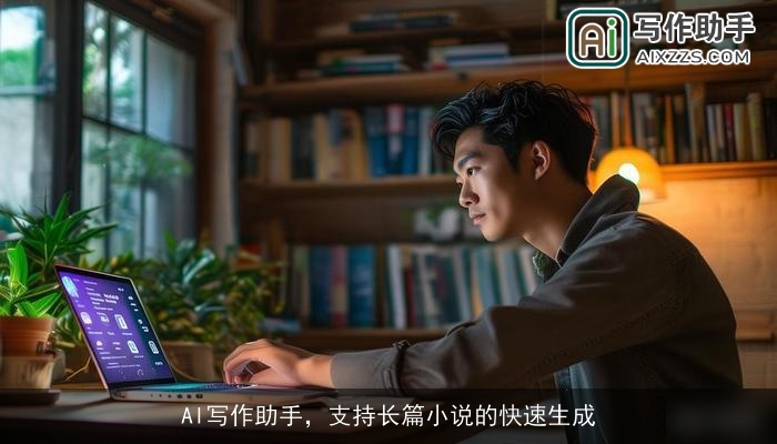 AI写作助手，支持长篇小说的快速生成