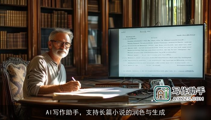 AI写作助手，支持长篇小说的润色与生成