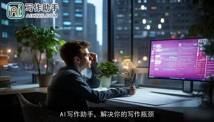 AI写作助手，解决你的写作瓶颈
