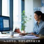 AI写作平台，快速生成高质量文章