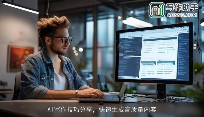 AI写作技巧分享，快速生成高质量内容