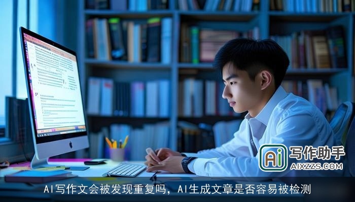 AI写作文会被发现重复吗，AI生成文章是否容易被检测