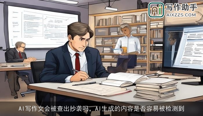 AI写作文会被查出抄袭吗，AI生成的内容是否容易被检测到