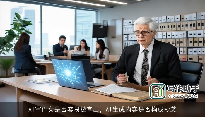 AI写作文是否容易被查出，AI生成内容是否构成抄袭