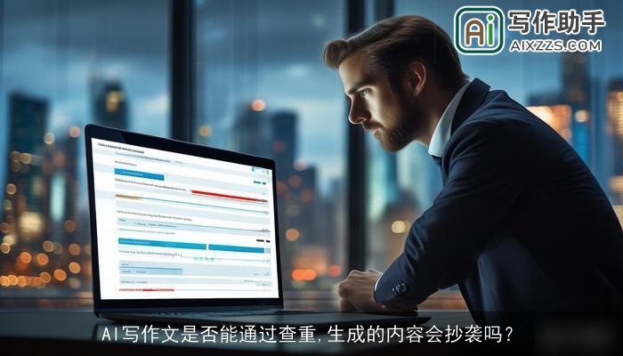 AI写作文是否能通过查重,生成的内容会抄袭吗？