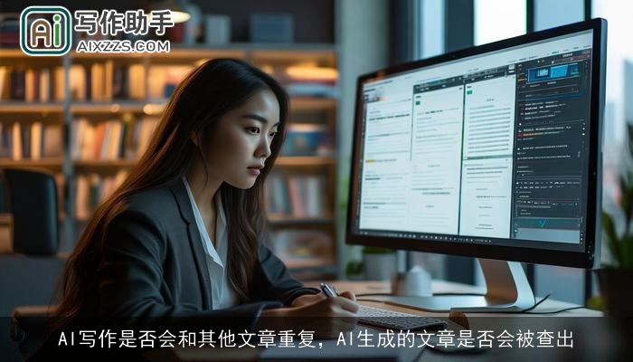 AI写作是否会和其他文章重复，AI生成的文章是否会被查出