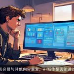 AI写作是否容易与其他内容重复，AI写作是否能通过查重系统