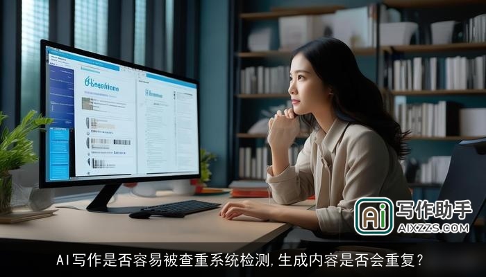 AI写作是否容易被查重系统检测,生成内容是否会重复？