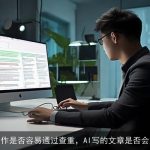 AI写作是否容易通过查重，AI写的文章是否会重复