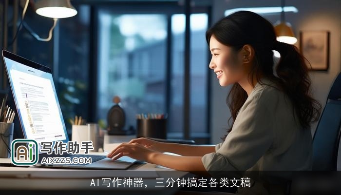 AI写作神器，三分钟搞定各类文稿