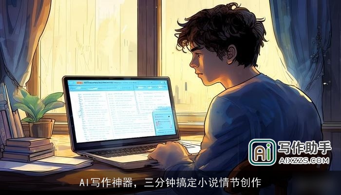 AI写作神器，三分钟搞定小说情节创作
