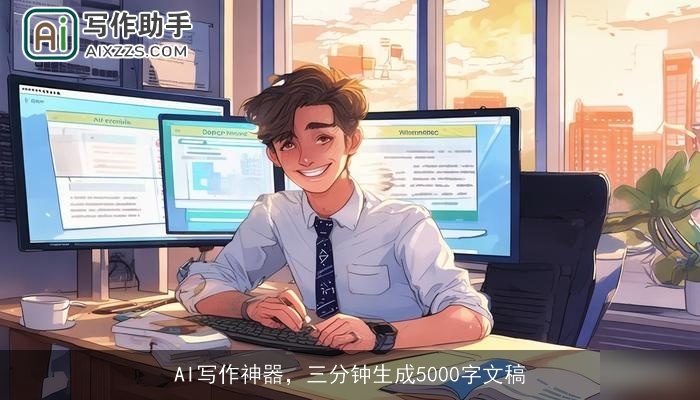 AI写作神器，三分钟生成5000字文稿