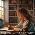 AI写作神器，三分钟生成复杂小说情节