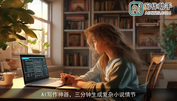 AI写作神器，三分钟生成复杂小说情节