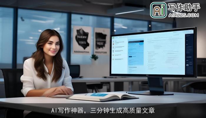 AI写作神器，三分钟生成高质量文章