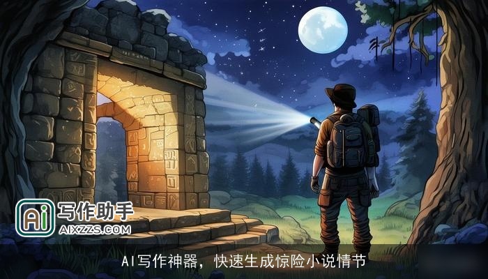 AI写作神器，快速生成惊险小说情节