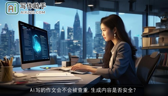 AI写的作文会不会被查重,生成内容是否安全？