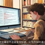 AI写的文章会不会被发现抄袭，AI写作如何通过检测