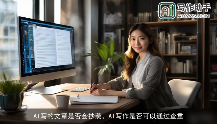 AI写的文章是否会抄袭，AI写作是否可以通过查重
