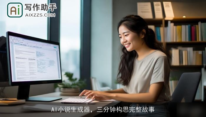 AI小说生成器，三分钟构思完整故事