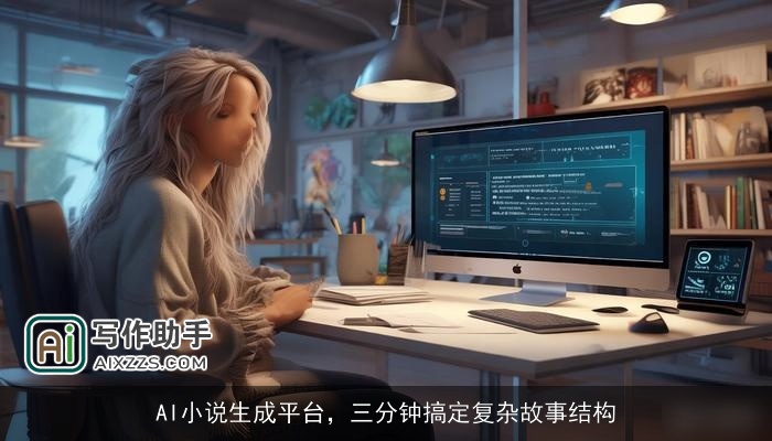 AI小说生成平台，三分钟搞定复杂故事结构
