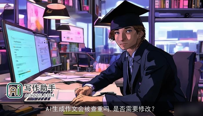 AI生成作文会被查重吗,是否需要修改？
