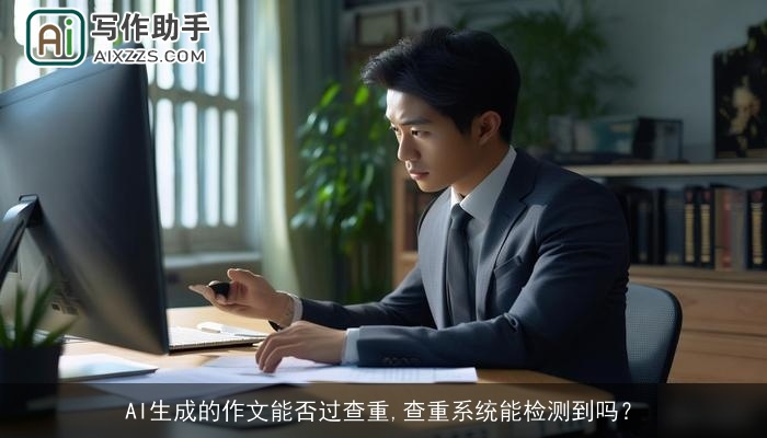 AI生成的作文能否过查重,查重系统能检测到吗？
