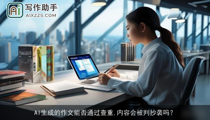 AI生成的作文能否通过查重,内容会被判抄袭吗？