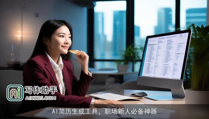 AI简历生成工具，职场新人必备神器